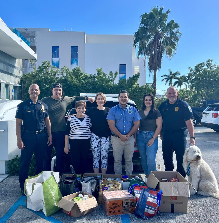 SURFSIDE UNITES: GIFT CARDS AND FOOD DRIVE BRING HOLIDAY CHEER TO NEEDY FAMILIES